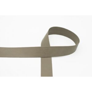 Gurtband 40mm Kunstleder "Khaki"